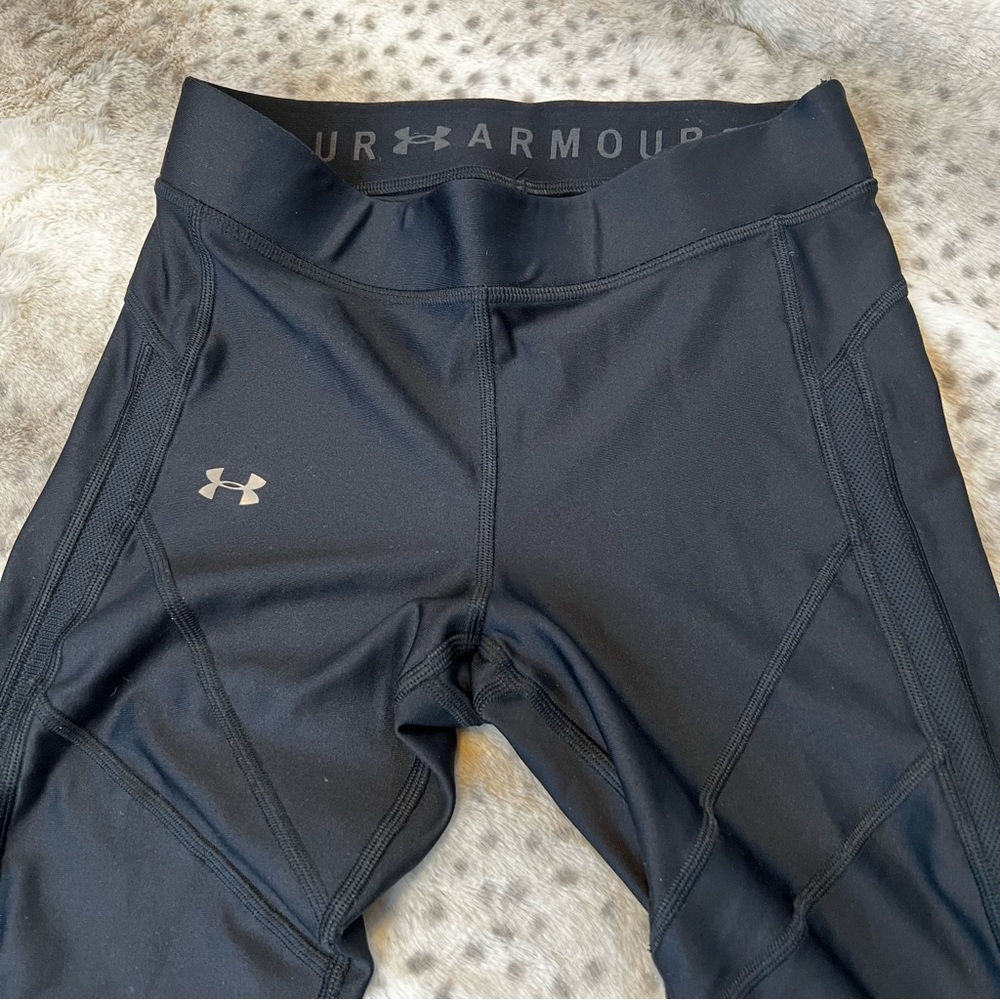Under Armour Women Black Leggings